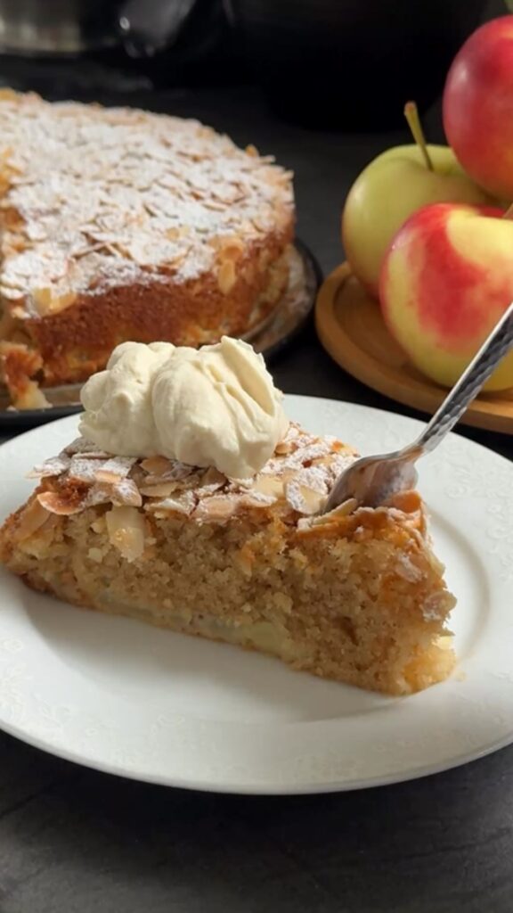 Apple Almond Cake Recipe