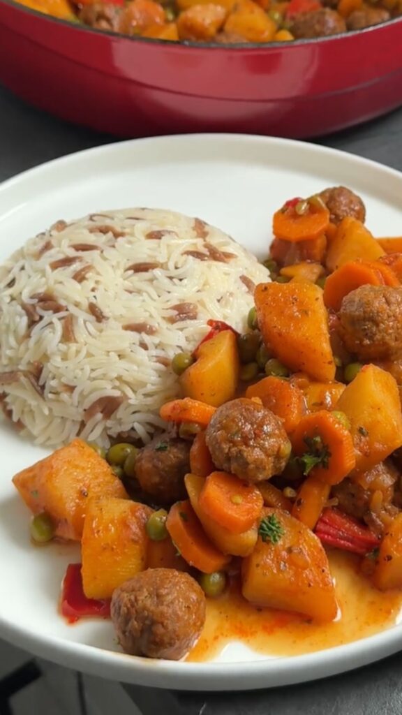 Meatball Stew Recipe