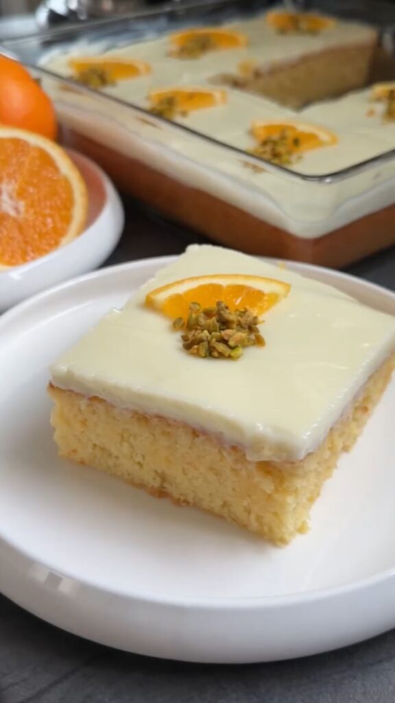 Orange Tres Leches Cake Recipe