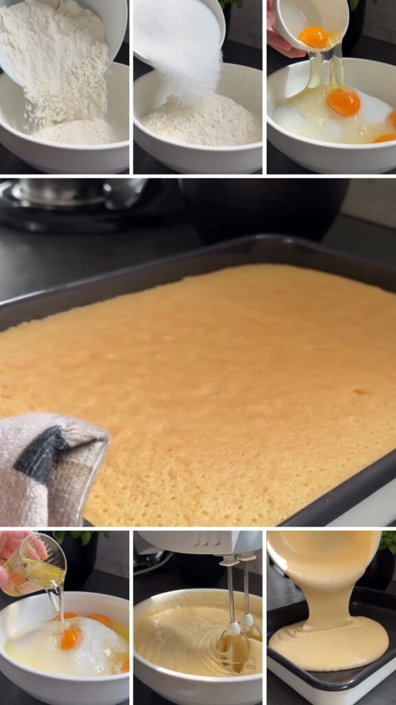 Coconut Custard Cake Recipe