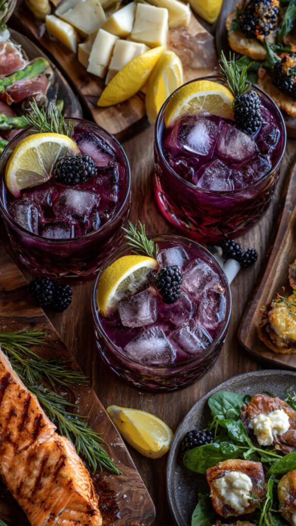 Pioneer Woman Fresh Blackberry Cocktails