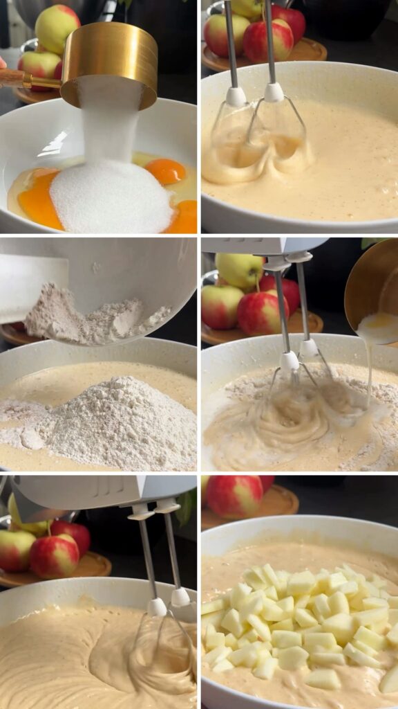 Apple Almond Cake Recipe