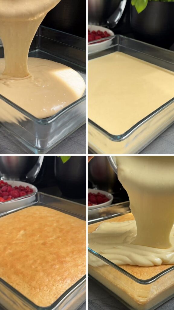 Strawberry Cream Sheet Cake Recipe
