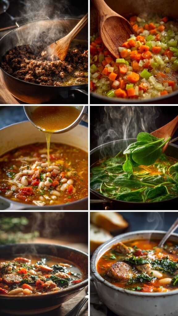 Pioneer Woman White Bean Sausage Soup Recipe