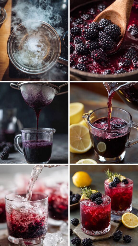 Pioneer Woman Fresh Blackberry Cocktails