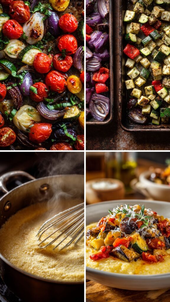 Ina Garten Roasted Ratatouille Polenta