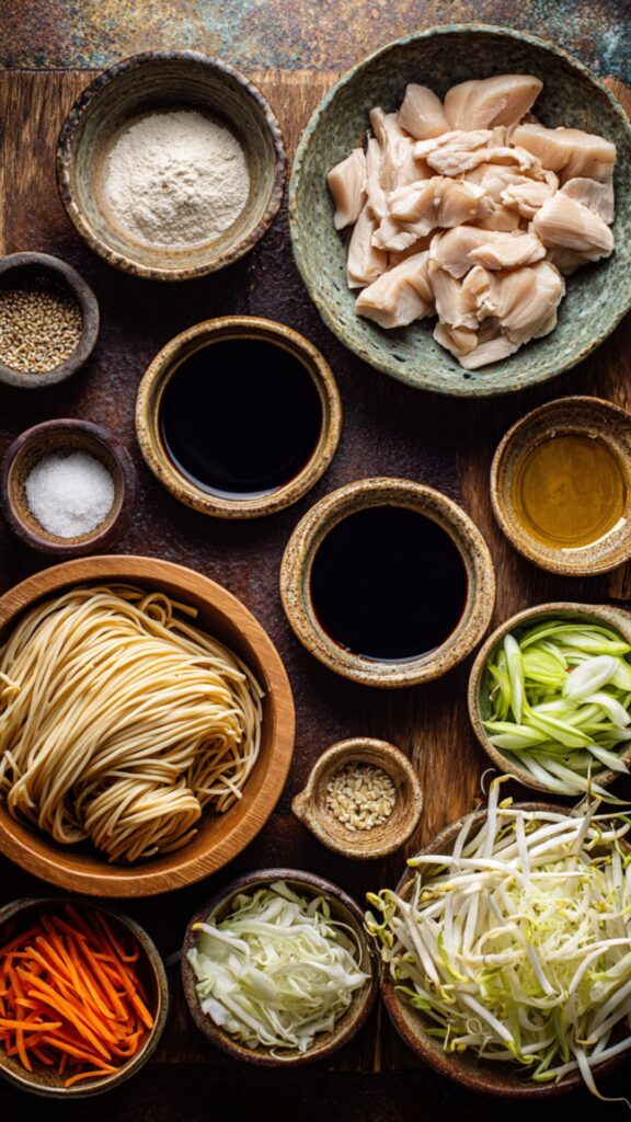 Chicken Lo Mein Noodles Recipe