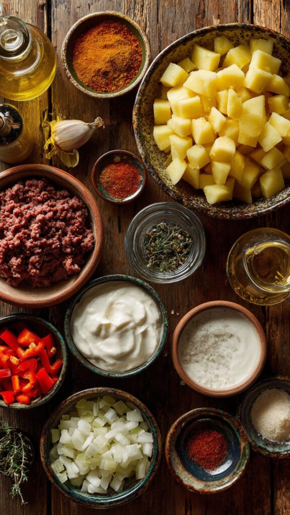 Hash Brown Breakfast Bowls 