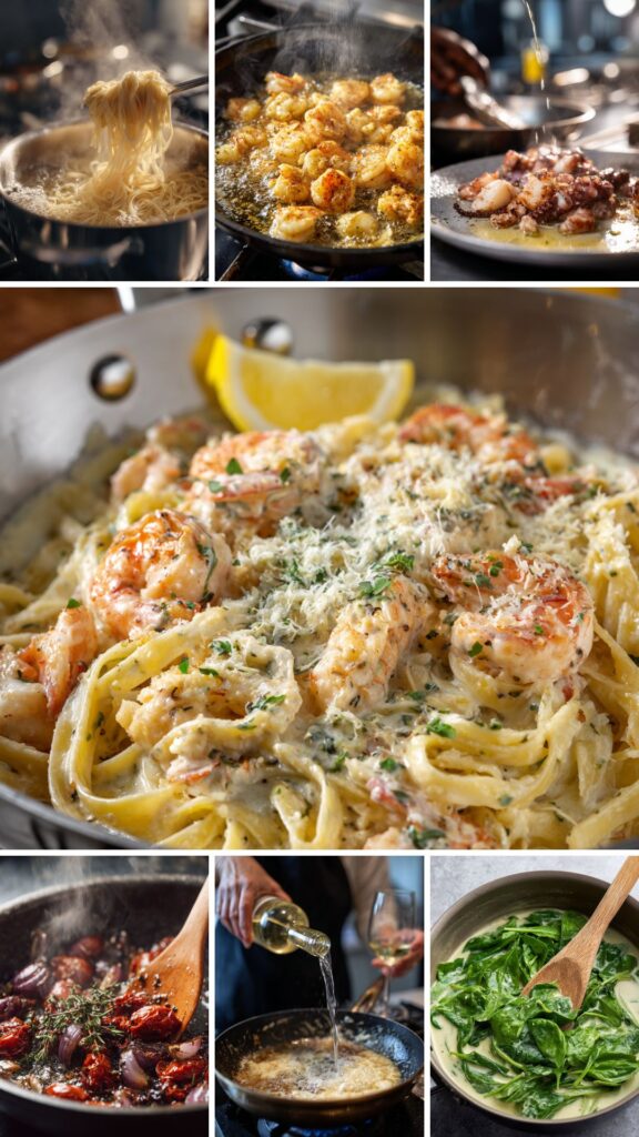 Pioneer Woman Mixed Seafood Pasta Recipe
