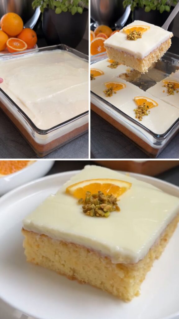 Orange Tres Leches Cake Recipe