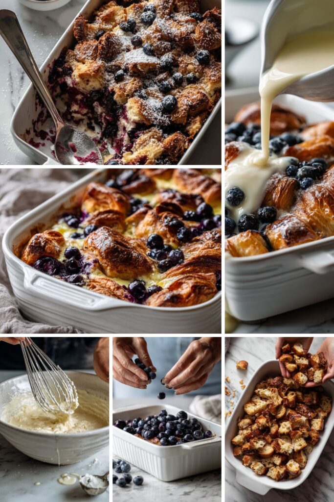 Joanna Gaines Blueberry Croissant Bake Recipe