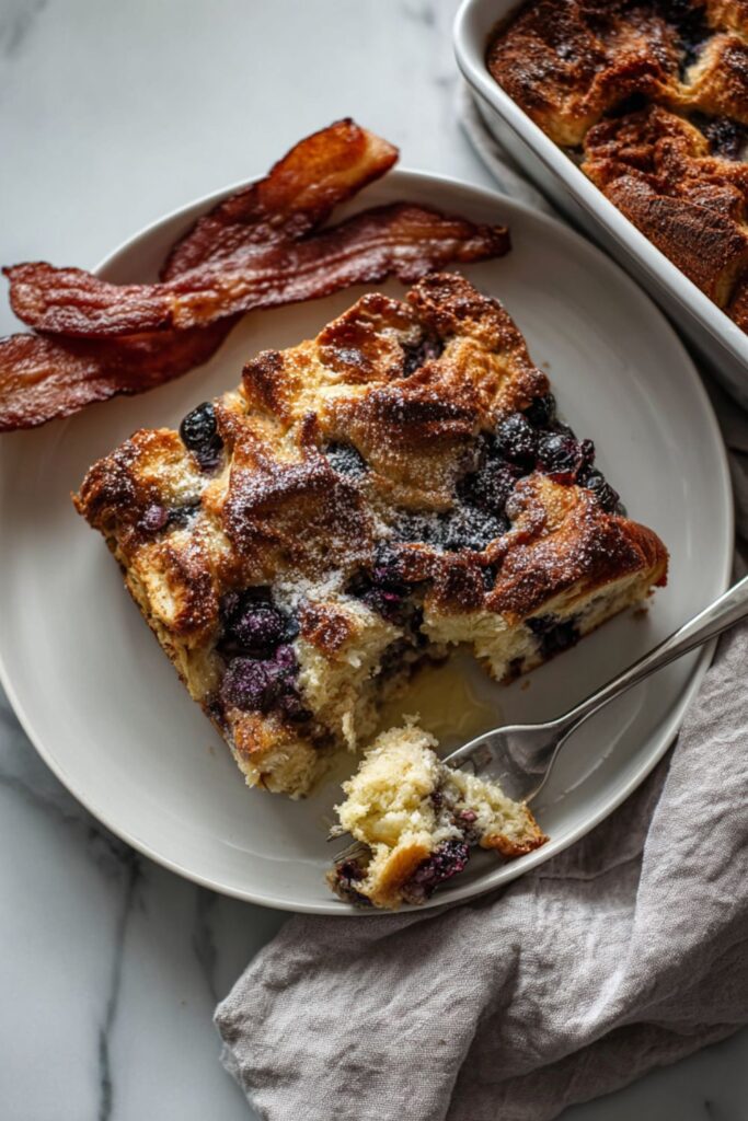 Joanna Gaines Blueberry Croissant Bake Recipe