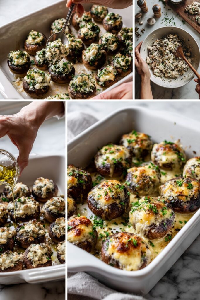 Joanna Gaines Stuffed Mushrooms