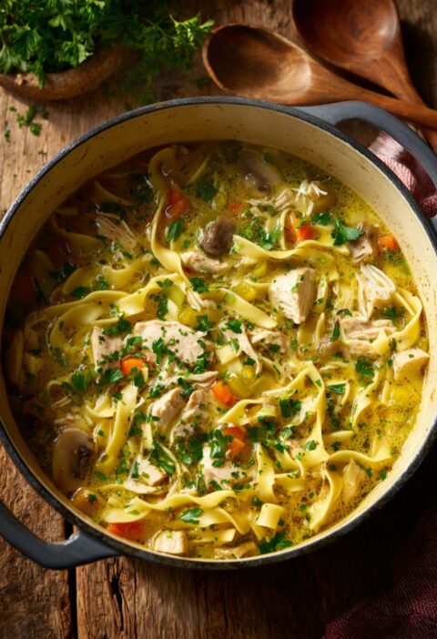 Pioneer Woman Turkey Noodle Soup Recipe