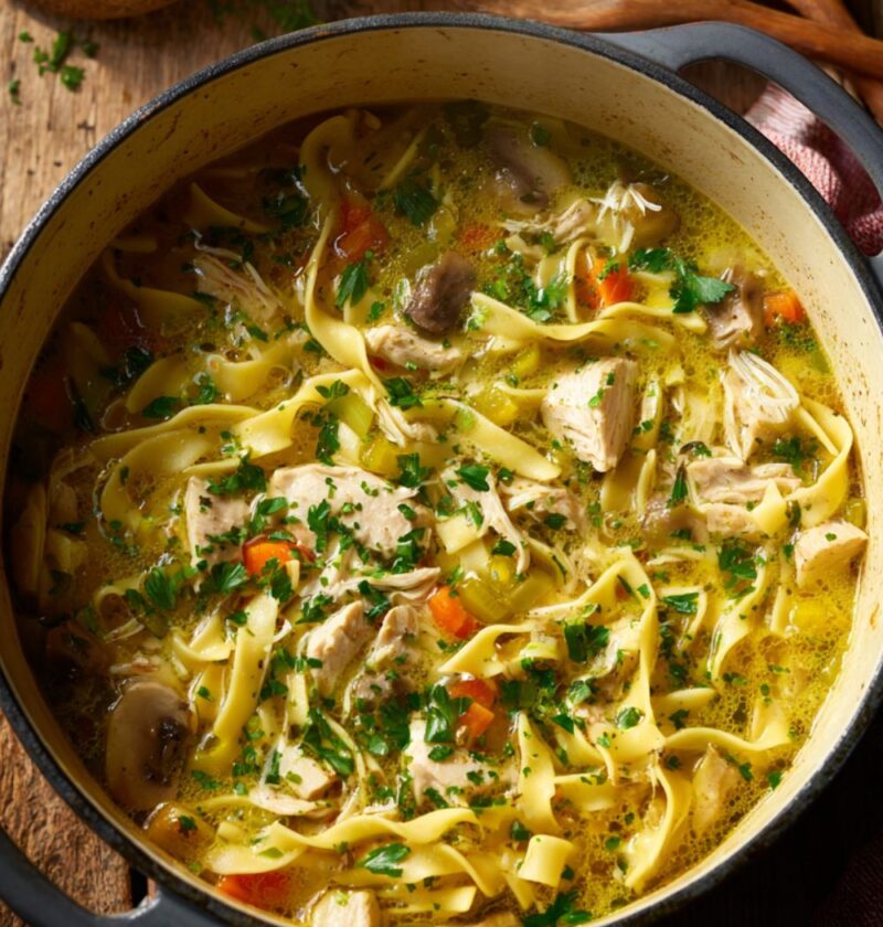 Pioneer Woman Turkey Noodle Soup Recipe