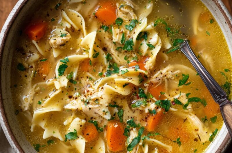 Pioneer Woman Turkey Noodle Soup Recipe