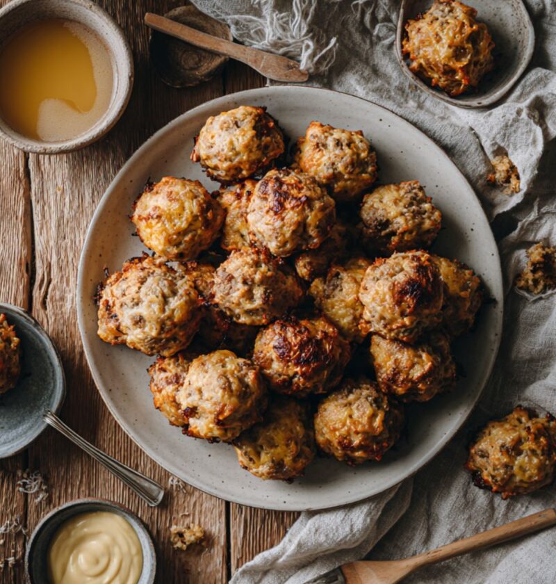 Pioneer Woman Sausage Balls