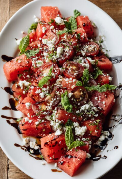 Pioneer Woman Tomato Watermelon Salad