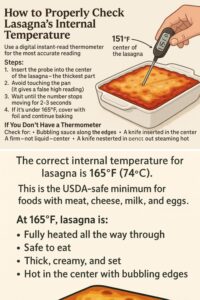 Lasagna Internal Temperature: The Complete Guide to Perfectly Cooked