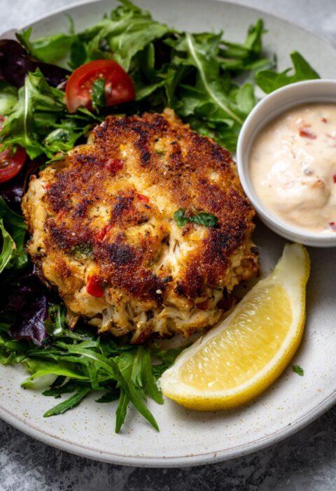 Crab Cake Internal Temperature Guide (Safe, Juicy & Perfect Every Time)