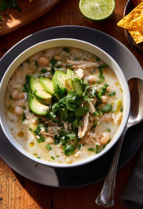 Pioneer Woman Slow Cooker White Chicken Chili