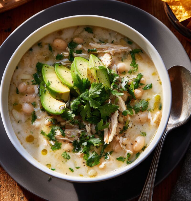 Pioneer Woman Slow Cooker White Chicken Chili