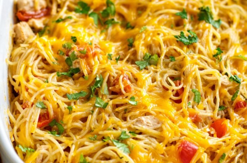 Pioneer Woman Tex Mex Chicken Spaghetti