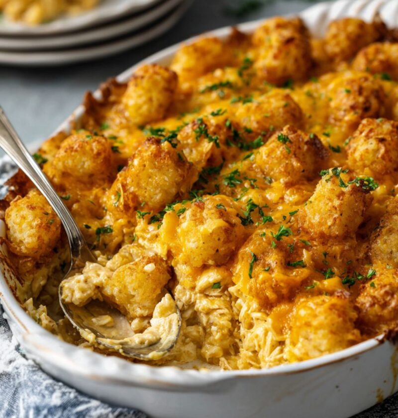 Pioneer Woman Chicken Tater Tot Casserole