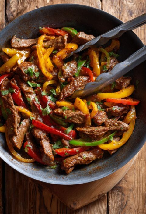 Pioneer Woman Slow Cooker Beef Fajitas