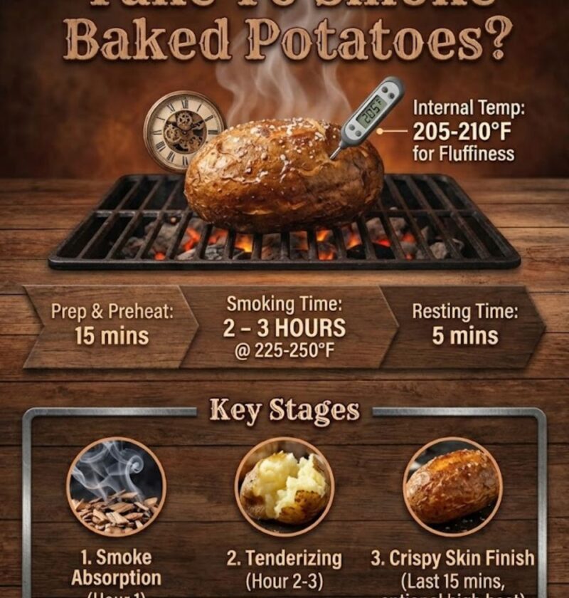 How Long Does It Take To Smoke Baked Potatoes