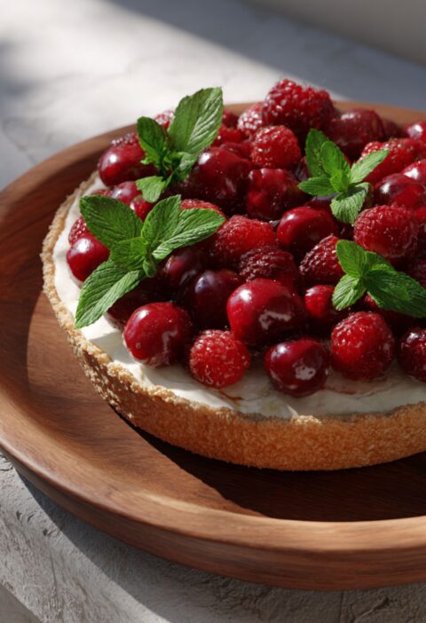 Pioneer Woman Raspberry Cream Pie