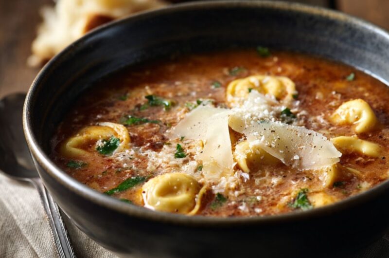 Joanna Gaines Spinach Tortellini Soup