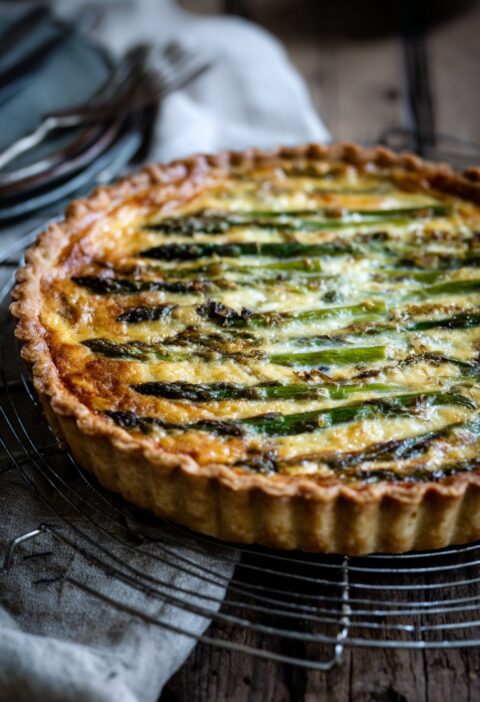 Joanna Gaines Asparagus Quiche​