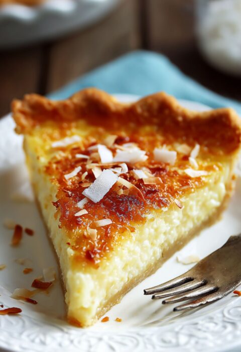 Pioneer Woman Coconut Custard Pie Recipe