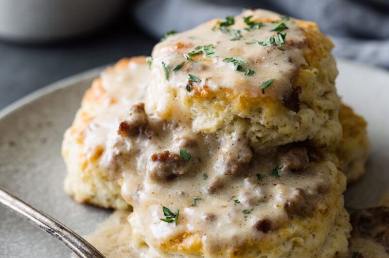 joanna gaines biscuits and gravy