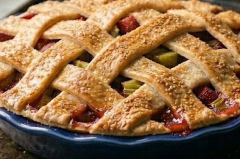 Pioneer Woman Strawberry Rhubarb Pie Recipe