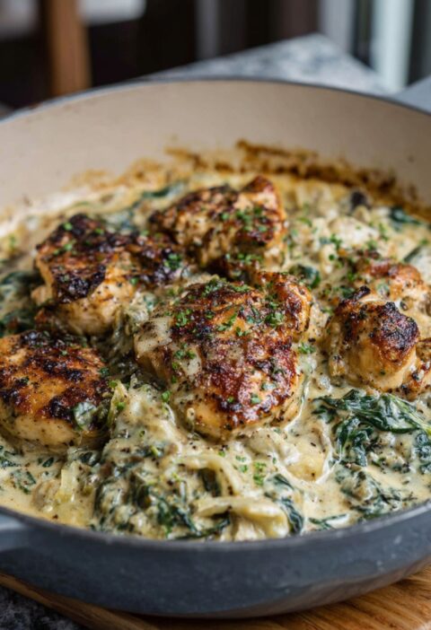 Creamy Joanna Gaines Chicken Florentine Recipe