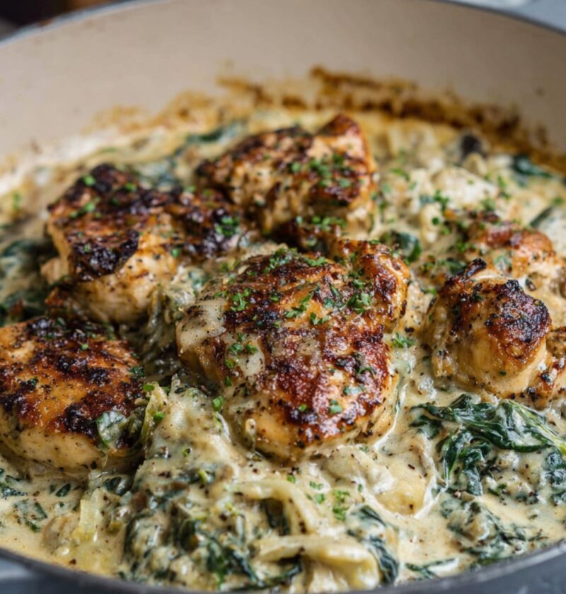 Creamy Joanna Gaines Chicken Florentine Recipe