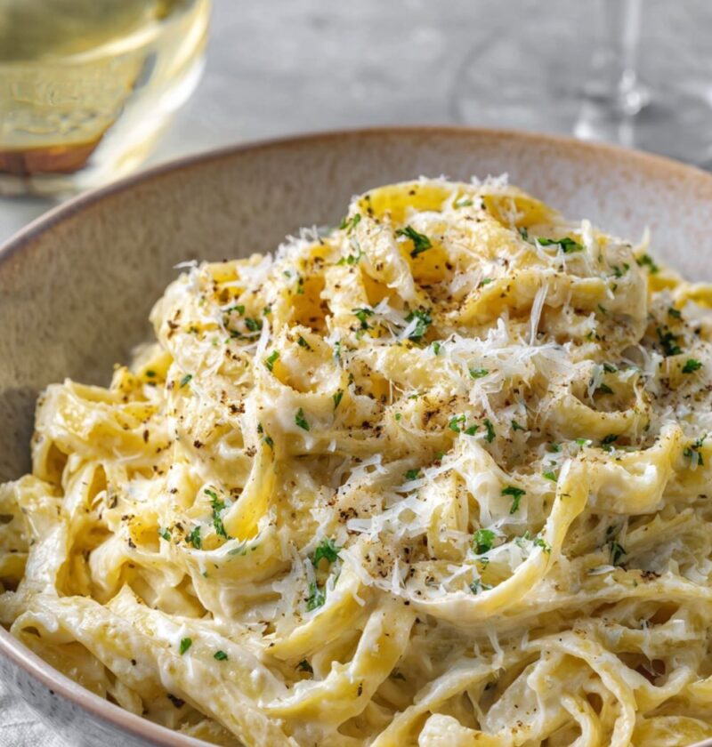 Joanna Gaines Fettuccine Alfredo Recipe