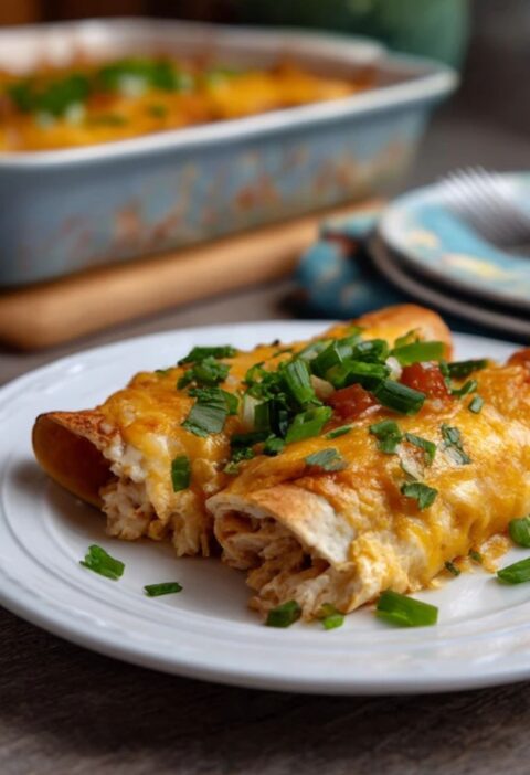 Creamy Joanna Gaines Chicken Enchiladas Recipe