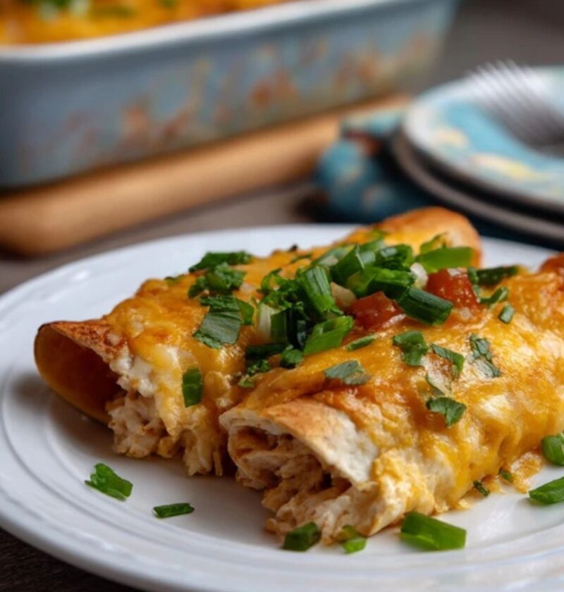 Creamy Joanna Gaines Chicken Enchiladas Recipe