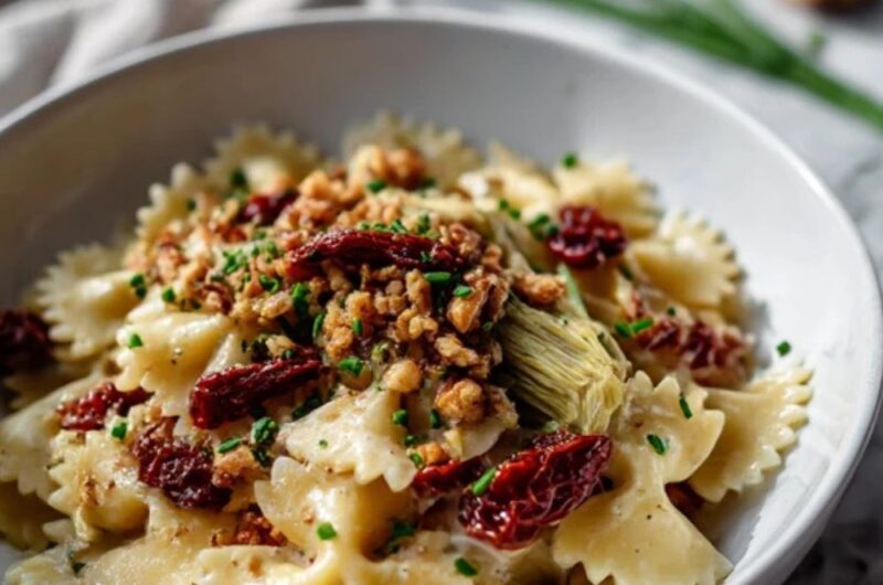 joanna gaines bow tie pasta recipe