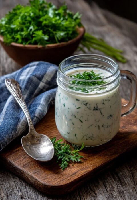 Joanna Gaines Buttermilk Ranch Dressing Recipe