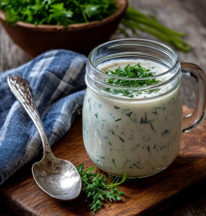Joanna Gaines Buttermilk Ranch Dressing Recipe