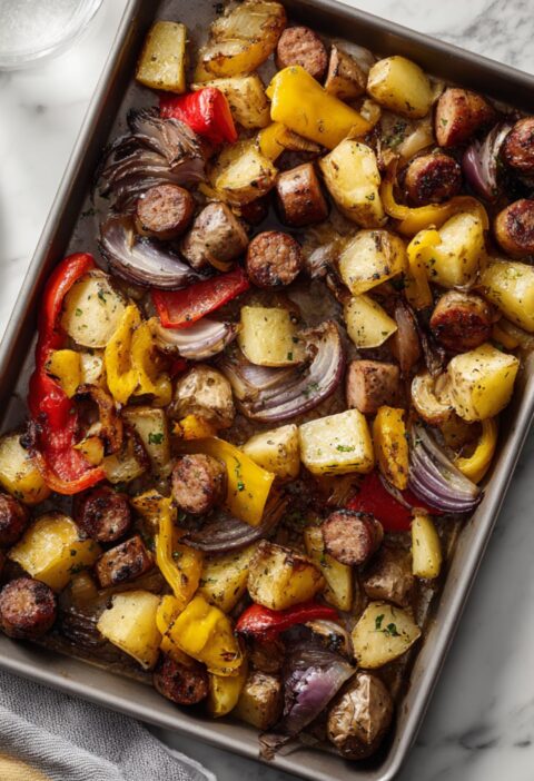 Pioneer Woman Sheet Pan Recipes Sausage & Veggies