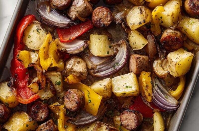 Pioneer Woman Sheet Pan Recipes Sausage & Veggies