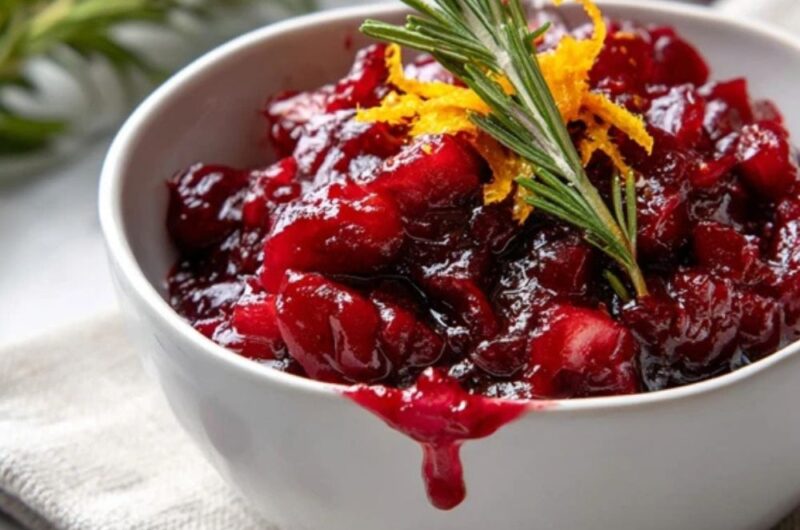 Ina Garten Cranberry Sauce