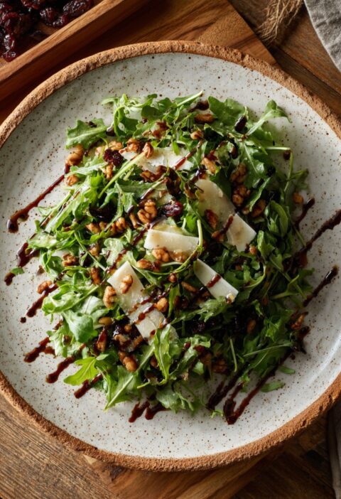 Joanna Gaines Layered Arugula Salad