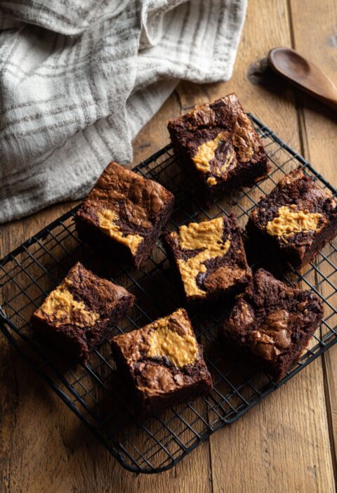 Joanna Gaines Peanut Butter Brownies