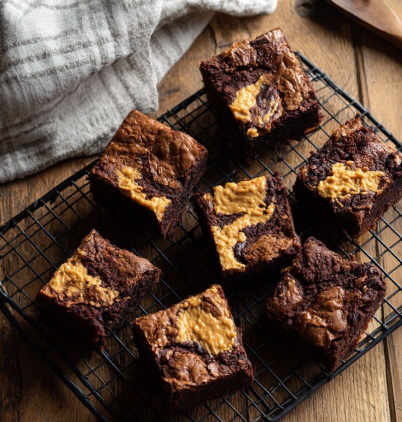 Joanna Gaines Peanut Butter Brownies